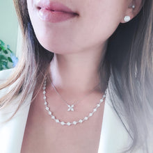 Marquise Four Stone Diamond Necklace