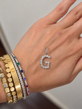 Jumbo Initial Diamond Necklace