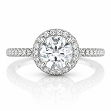Classic Halo Engagement Ring