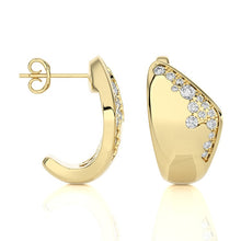 Bold Sprinkled diamond earrings