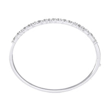 Baguette Diamond Bangle Bracelet