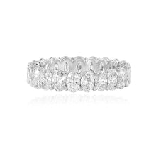 Lab Grown Oval Diamond Eternity Band