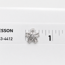 Oval Flower Diamond Earrings
