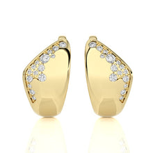 Bold Sprinkled diamond earrings