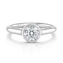 Bezel Set Solitaire Ring