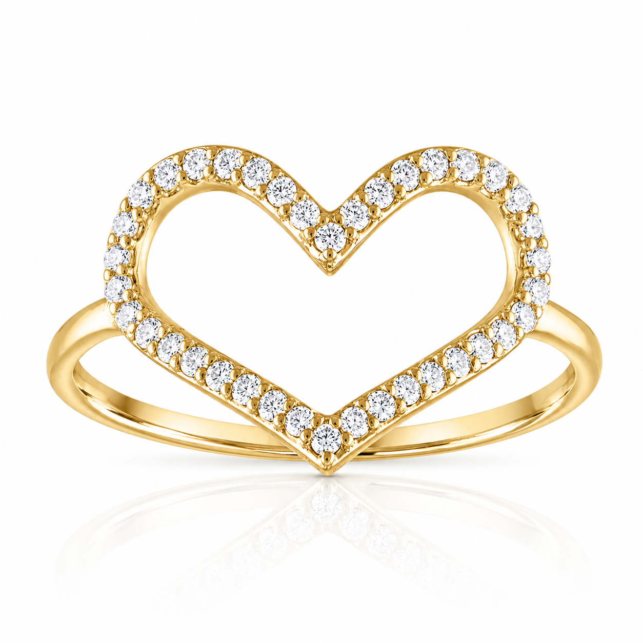 .10ct Stackable micro pave Diamond Band