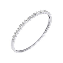 Baguette Diamond Bangle Bracelet