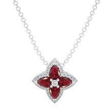 Ruby Diamond Necklace