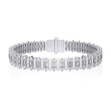 Baguette Diamond Tennis Bracelet