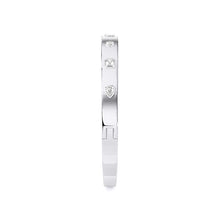 Multi Shape Diamond Bangle Bracelet