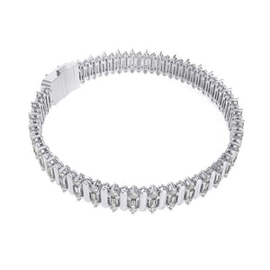 Baguette Diamond Tennis Bracelet