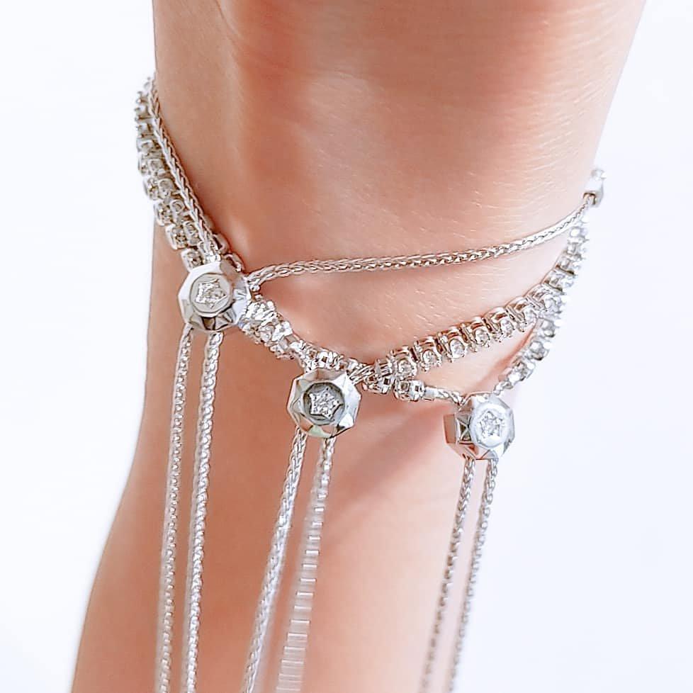 Diamond Tennis Bracelet for Women - Etsy | Tennis bracelet diamond,  Bracelets gold diamond, Bracelet set