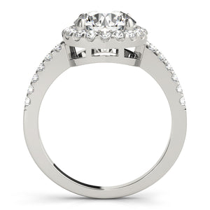 Halo Semi Mount diamond engagement ring Setting