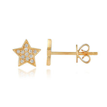 Mini Star Diamond Earrings