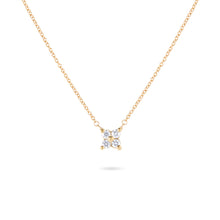Four Stone Diamond Necklace